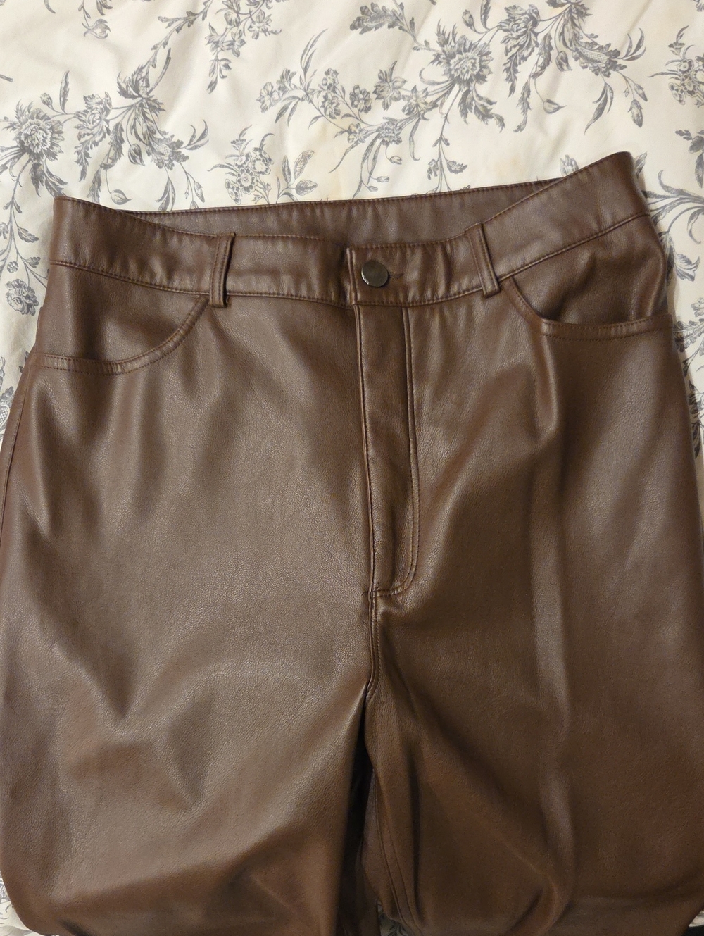 Dynamite Faux Leather Pants - Size 8